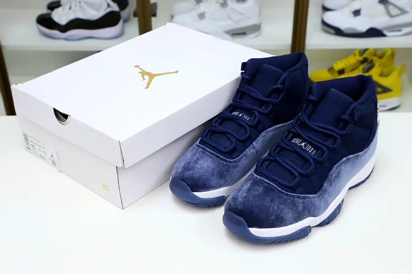 JORDAN NAVY 11 MIDNIGHT AIR Kimikick RETRO 0821
